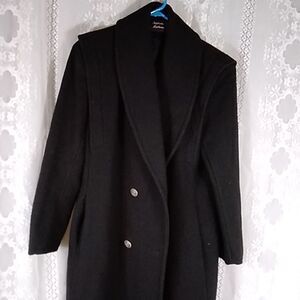 VTG,Stephanie Mathews 100% Wool Coat Jacket Size Approximate M L No Label Unisex